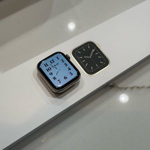 Series 6 45mm Apple Watch. Gold stainless steel